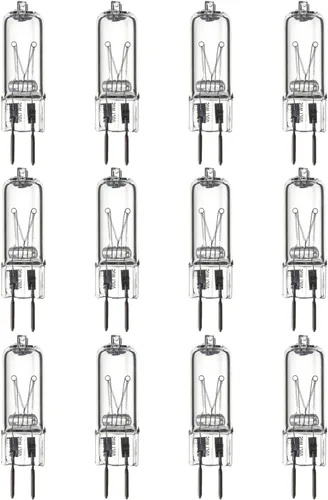 Miniatura 4 de Sunlite Q35/GY6/120V Bombilla halógena GY6.35 de 35 W, con base de dos pines, transparente