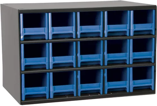 Miniatura 19 de Akro-Mils Gabinete de almacenamiento de acero para garaje, organizador de piezas pequeñas, gabinete de metal para hardware, clavos, tornillos