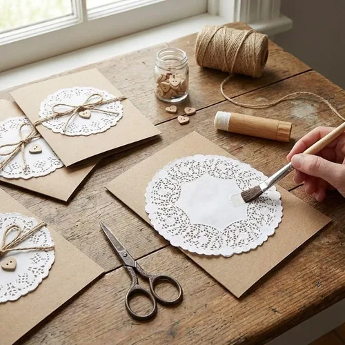 Miniatura 6 de 100 tapetes de encaje de papel blanco, redondos, gruesos y resistentes, fabricados en Canadá, ideales para cargadores de platos, servir dulces