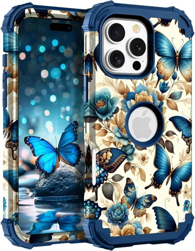 Miniatura 107 de Hocase Funda para iPhone SE 2022/2020, resistente a prueba de golpes, de plástico duro+goma de silicona, funda protectora híbrida para iPhone SE
