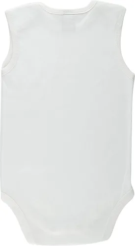 Miniatura 4 de Camiseta Little Pipers de algodón, color blanco, paquete de 3