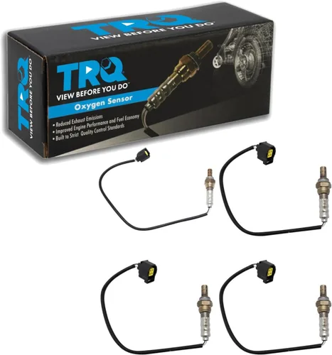 Miniatura 32 de TRQ Juego de 4 sensores de oxígeno O2 compatibles con Chevrolet Equinox 2013-17, GMC Terrain 2013-17, Chevrolet Equinox 2010-12, Buick Lacrosse