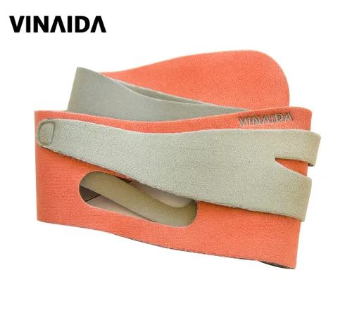 Miniatura 5 de Reductor de doble barbilla, máscara de línea en V, cinturón de elevación eliminador de doble barbilla, evita la flacidez, cinturón adelgazante