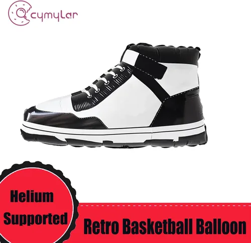 Miniatura 2 de Zapatos deportivos de baloncesto - Decoraciones de fiesta de cumpleaños para niños y hombres con globos y decoraciones de pelota de tenis