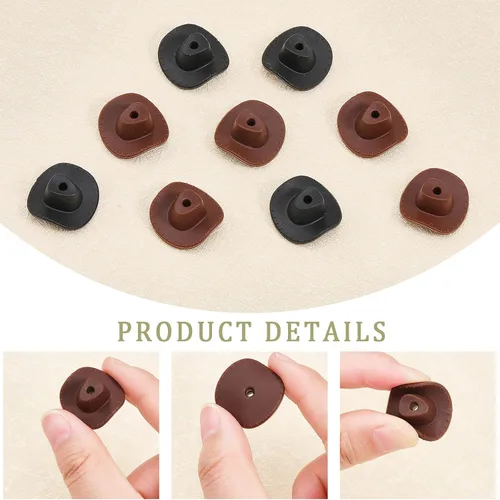Miniatura 5 de CHGCRAFT 16 cuentas de silicona de 2 colores para sombrero, cuentas espaciadoras sueltas de silicona, dijes para manualidades, collares, pulseras
