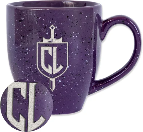 Miniatura 345 de Rico Industries NCAA Virginia Tech Hokies Maroon - Taza de café de cerámica grabada con láser, color del equipo, 16 onzas
