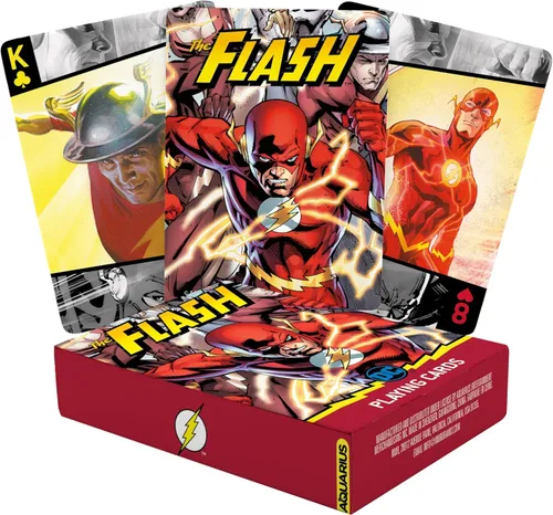 Miniatura 8 de Aquarius DC Comics - Juego de cartas de Batman tamaño estándar, baraja temática con 52 diseños de cómics únicos, regalo de mercancía coleccionable