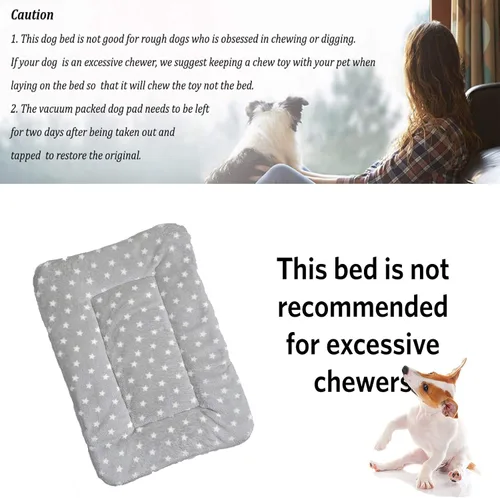 Miniatura 7 de 2 alfombrillas de cama para mascotas. Cama ultra suave para mascotas (perro/gato) con bonitos estampados. Almohadilla reversible de lana de cordero