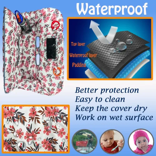 Miniatura 5 de Funda para carrito de compras para bebé, funda para carrito de abarrotes para bebé niño y bebé niña, funda para silla alta para bebé y niño pequeño