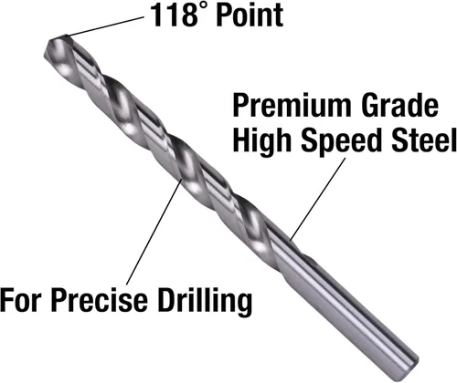Miniatura 2 de Century Drill & Tool Broca de calibre 11618, tamaño R