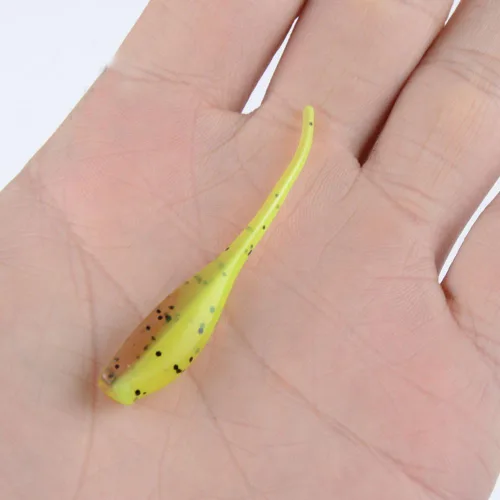 Miniatura 3 de Coloridos cebos suaves de renacuajo (PVC/1.97 pulgadas/0.04 onzas/50 unidades de paquete/5 opciones de colores)