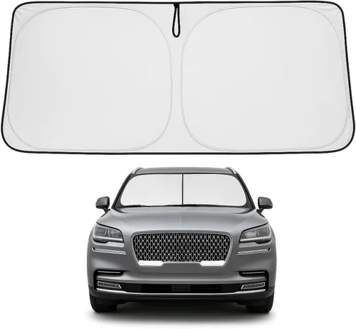 Miniatura 89 de Proadsy Parasol para parabrisas actualizado 2025, ajuste personalizado Dodge RAM 1500 2Dr 2019-2024 2025, 4 capas, plegable, protector de parasol