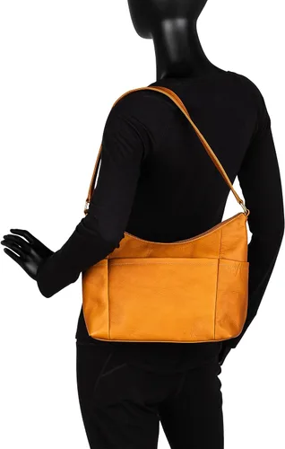 Miniatura 2 de Le Donne Bolso de hombro Cheyenne Hobo de cuero de grano completo para mujer