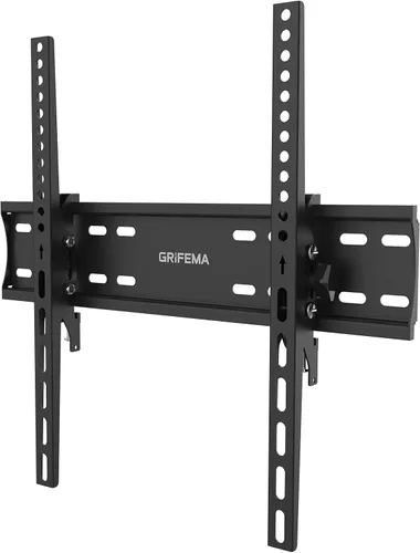 GRIFEMA GB1004-2 Soporte de pared para TV, soporte de TV inclinable para televisores o monitores planos y curvos de 26 a 55 pulgadas, capacidad