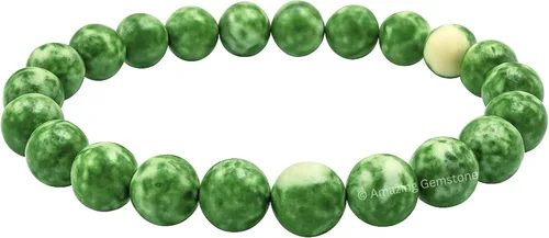 Miniatura 109 de Amazing Gemstone Pulsera de cristal para mujeres y hombres, pulsera de cristal curativo de protección, pulsera elástica con cuentas de piedras