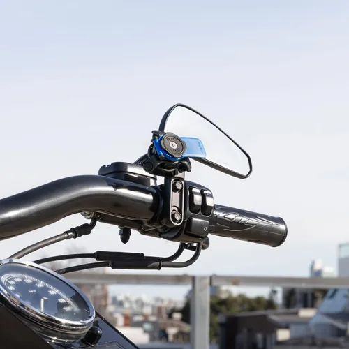 Miniatura 3 de Quad Lock Soporte de embrague de freno para motocicleta, compatible con MAG y fundas originales para soporte de teléfono de motocicleta