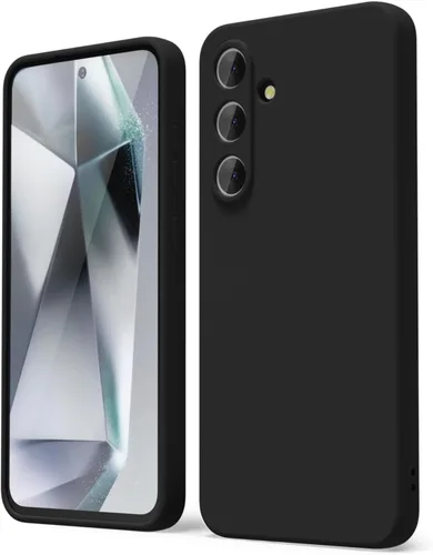 Miniatura 142 de oakxco Funda para teléfono Samsung Galaxy S21 Ultra con agarre de silicona líquida, bonita funda delgada y delgada de goma suave de TPU lisa