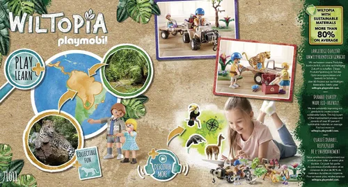 Miniatura 4 de Playmobil Wiltopia Animal Rescue Quad