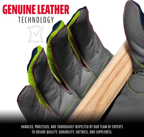 Miniatura 2 de Franklin Sports MLB - Guantes de bateo Shok-Sorb X para béisbol y sóftbol - Guantes de bateo acolchados sin picazón para adultos y jóvenes - Varias