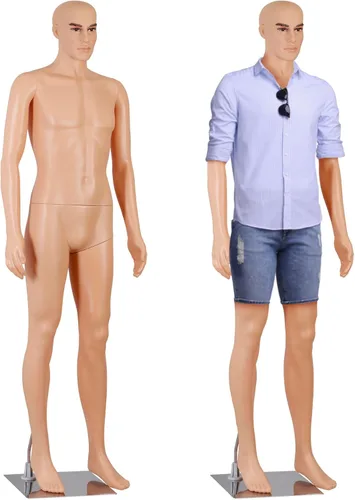 Miniatura 8 de ZENY Maniquí femenino de cuerpo completo, forma de vestido de maniquí ajustable de 68.9 pulgadas con base de metal, soporte de modelo de ropa