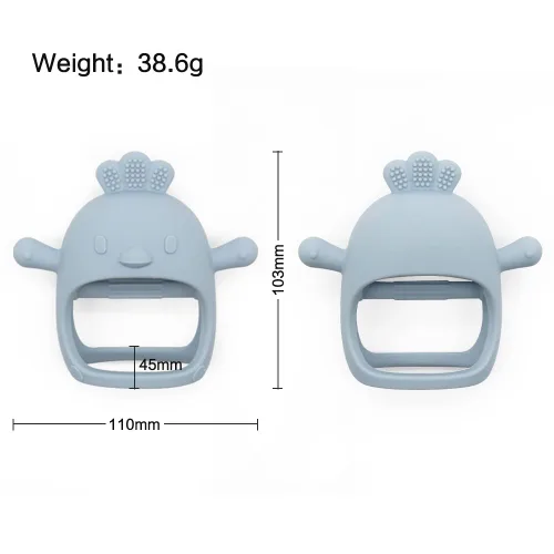 Miniatura 5 de Juguetes para bebés de 0 a 6 años, juguetes de dentición de 3 a 6 a 12 meses, mordedores de mano anticaídas, juguetes para masticar para aliviar