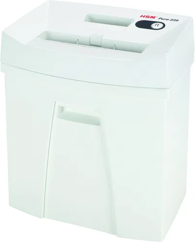 HSM Trituradora de corte cruzado Pure 220c; tritura hasta 8 hojas; capacidad de 5.3 galones | HSM2323