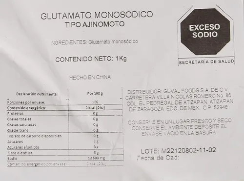 Miniatura 3 de Ajinomoto MSG en bolsa de plástico, 16.0 onzas