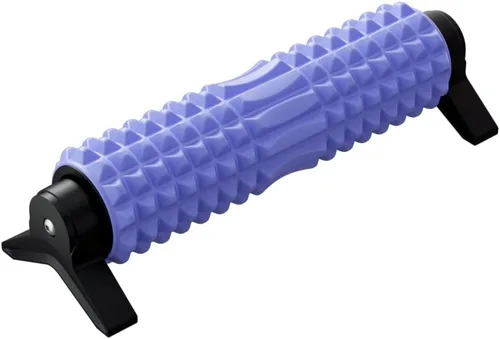 Miniatura 9 de RUNWE Rodillo de espuma con soporte – Rodillo de espuma de soporte para dolor de espalda, rodillo de masaje de tejido profundo de punto de gatillo