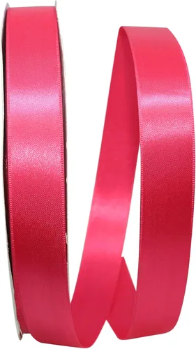 Miniatura 5 de Reliant Ribbon 5000-042-03C Cinta de satén de doble cara Allure DFs, 5/8 pulgadas x 100 yardas, color verde manzana