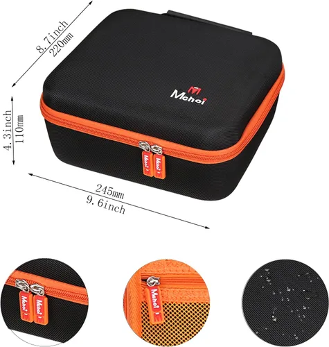 Miniatura 8 de Mchoi Funda rígida portátil compatible con taladro inalámbrico BLACK+DECKER 20V Max (LDX120C/LD120VA), solo funda, nueva versión
