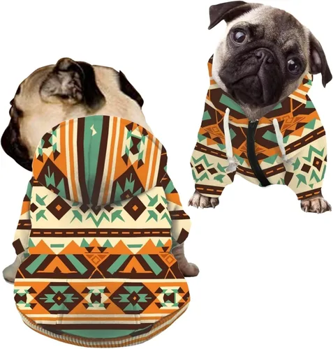 Miniatura 13 de Howilath Disfraz de Halloween de hueso de perro, sudadera con capucha de esqueleto para perro, ropa para mascotas, ropa con cremallera de calavera