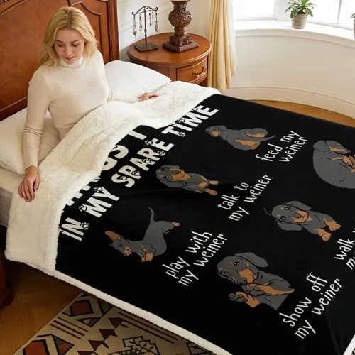 Miniatura 154 de Autumn Teddy Dog Patchwork Sherpa Blanket Fall Cozy Throw Blanket Cute Puppy Quilt Style Warm Soft Blanket for Couch Sofa Bedroom Decor 50x60 Inches