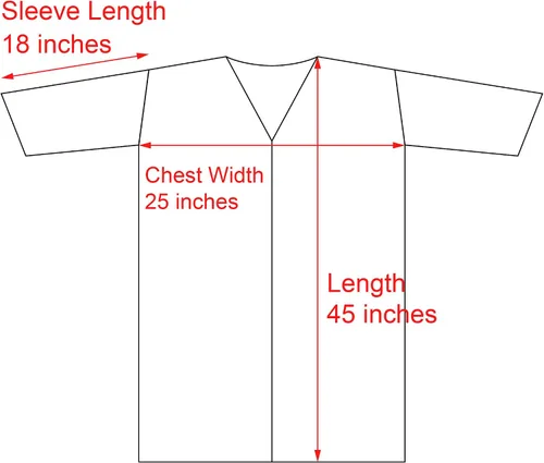 Miniatura 3 de TOPTIE Bata de salón de belleza, vestido de cliente unisex, cierre frontal ajustable, ligero e impermeable
