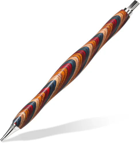Miniatura 8 de CATEARED Bolígrafo deslumbrante con puntas de metal, accesorios de pintura de diamante, diseño ergonómico, accesorios de bolígrafo de arte