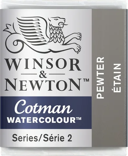 Miniatura 57 de Acuarela Cotman, tubo de 0.27 oz, color carmesí alizarina Gris de Payne