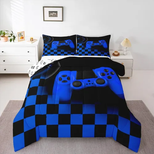 Miniatura 29 de Erosebridal - Juego de edredón tamaño King con diseño de Árbol de la Vida, juego de cama colorido de sol y luna para hombres y mujeres, edredón