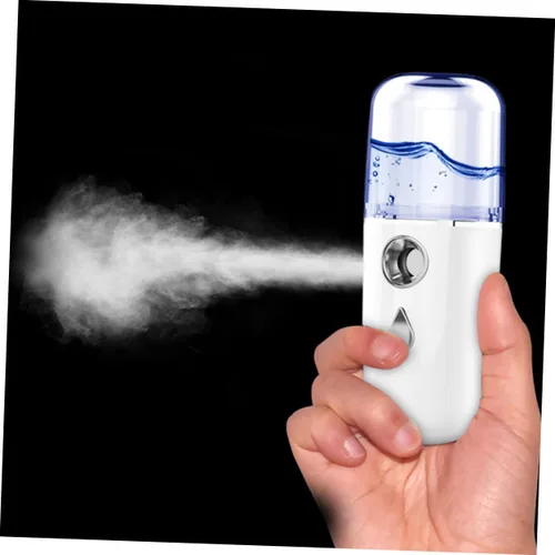 Miniatura 5 de FRCOLOR USB recargable mini instrumento de belleza de mano para hidratación humidificador de nano spray portátil para la cara para la hidratación