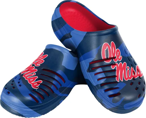 Miniatura 100 de FOCO - Sandalias de agua de jardín con logotipo de equipo de la NFL, para hombre, pantuflas, zuecos