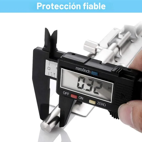 Miniatura 3 de FATLODA Paquete de 2 pestillos de perno de barril, cerradura deslizante de 3 pulgadas, cerraduras deslizantes de acero inoxidable grueso