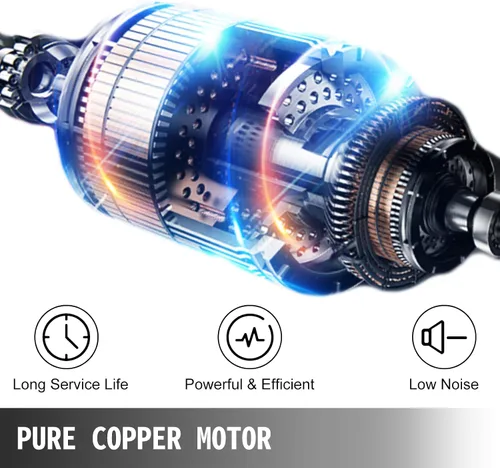 Miniatura 2 de Happybuy Dobladora de barras de refuerzo hidráulica eléctrica, dobladora eléctrica portátil de 900 W, dobladora de hasta 5/8 pulgadas #5 0.157-0.630