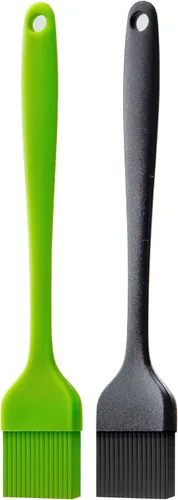 Miniatura 9 de Cepillo de repostería de silicona, 2 piezas de cepillo de cocina para hornear, cocinar, barbacoa, parrilla, aceite para untar salsa de mantequilla