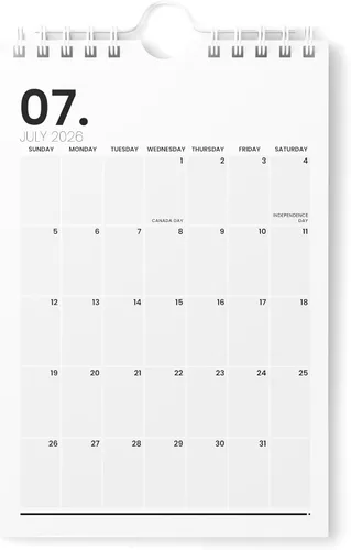 Miniatura 11 de Karto Wall Calendar 2026-2027 - Vertical 8.5x11 inch July 2026 to December 2027 - Boost Your Productivity and Easy Planning with the Aesthetic