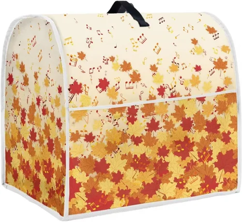 Miniatura 8 de Dreaweet Fall Pumpkin Print Kitchen Mixer Covers for Stand Mixer 4.5-5 qt, Kitchen Aid Accessories and Attachments, Washable