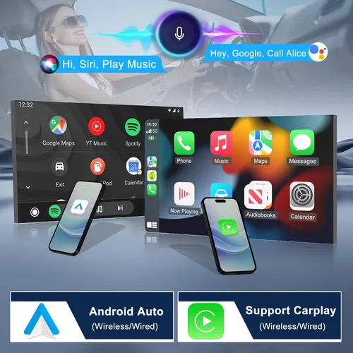 Miniatura 5 de Radio estéreo de coche para Ford F150 F250 F350 2004-2014, pantalla táctil de 7 pulgadas, Android 13, radio de coche, unidad principal estéreo, kit