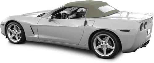 Miniatura 3 de Sierra Auto Tops Funda de techo convertible de repuesto para Chevrolet Corvette C6 2005-2013, lona Twillfast, negro Negro Twillfast