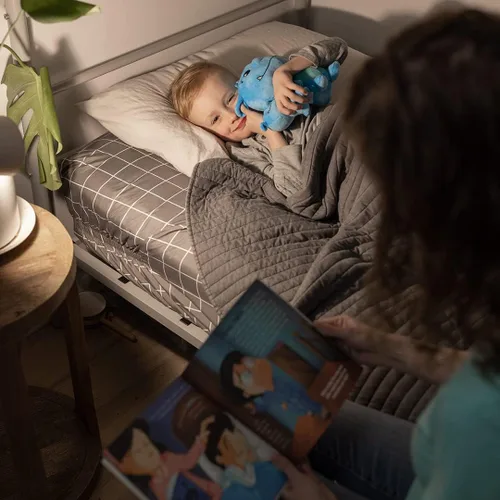 Miniatura 8 de Mint Bucket Brands Chomphogs on Guard - Protectores de felpa para niños asustados de la oscuridad - Los niños finalmente duermen solos por la noche