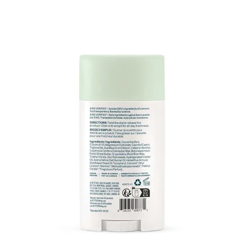 Miniatura 7 de ATTITUDE Desodorante para pieles sensibles, sin aluminio y sin bicarbonato de sodio, suave y vegano, protección contra olores de larga duración