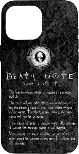 Miniatura 19 de Funda para iPhone 12/12 Pro Death Note Cómo usarlo