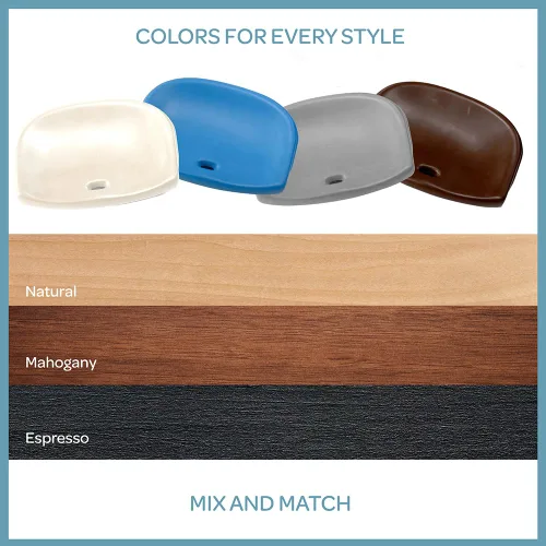 Miniatura 6 de Keekaroo Silla Infantil con Cojines Confort en Espresso y Aqua, 0055224KR-0001