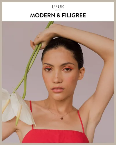 Miniatura 2 de LUUK LIFESTYLE Collares de acero inoxidable para mujer con colgante, tarjeta de joyería de moda con frase de felicidad, amuleto de la suerte, regalo